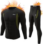 romision Thermal Underwear for Men Long Johns Fleece Lined Hunting Gear Bottom Top Set Base Layer...