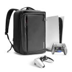 tomtoc Travel Backpack for PS5 Console, Accessories, Protective Carrying Case Storage Bag Compatible...