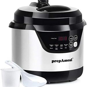 3 Quart Pressure Cooker 8 IN 1 Multi Use Programmable Instant Cooker Electric Pressure Pot with Slow...