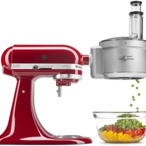KitchenAid KSM2FPA Food Processor Attachment, Dicing Kit, Silver
