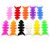 10x Silicon FishBone Headphone Cord Wire Cable Organizer Holder Wrap V0